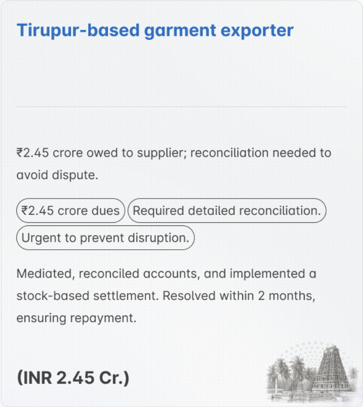 Receivable Management success story 2