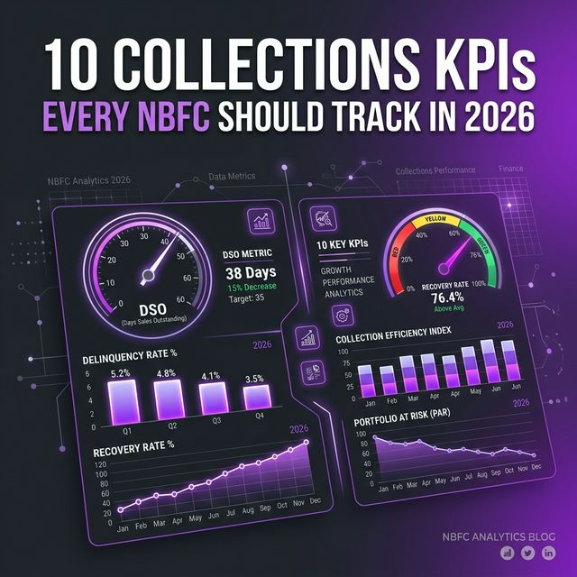 10 Collections KPIs Every NBFC Should Track in 2026 (And How AI Improves Each One)